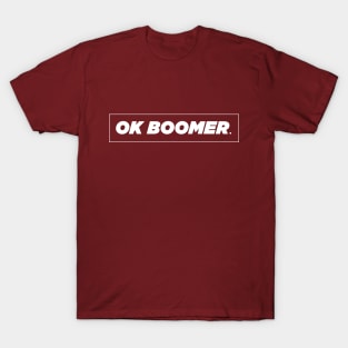 OK BOOMER meme T-Shirt